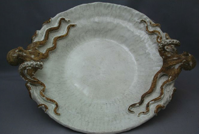Round Octopus Serving Platter Round Octopus Serving Platter